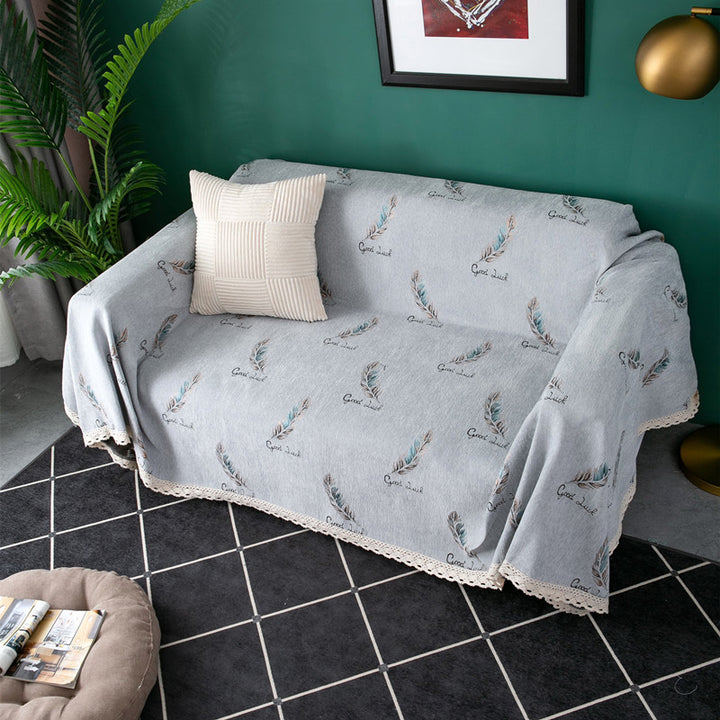 Decorative Knitted Sofa Cover