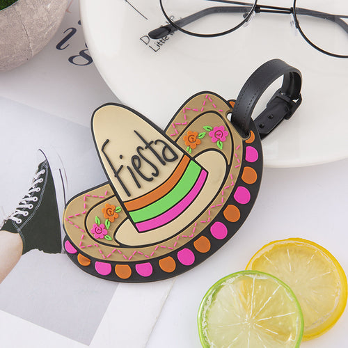 Unisex Fiesta-Themed Luggage Identifier Bowlift