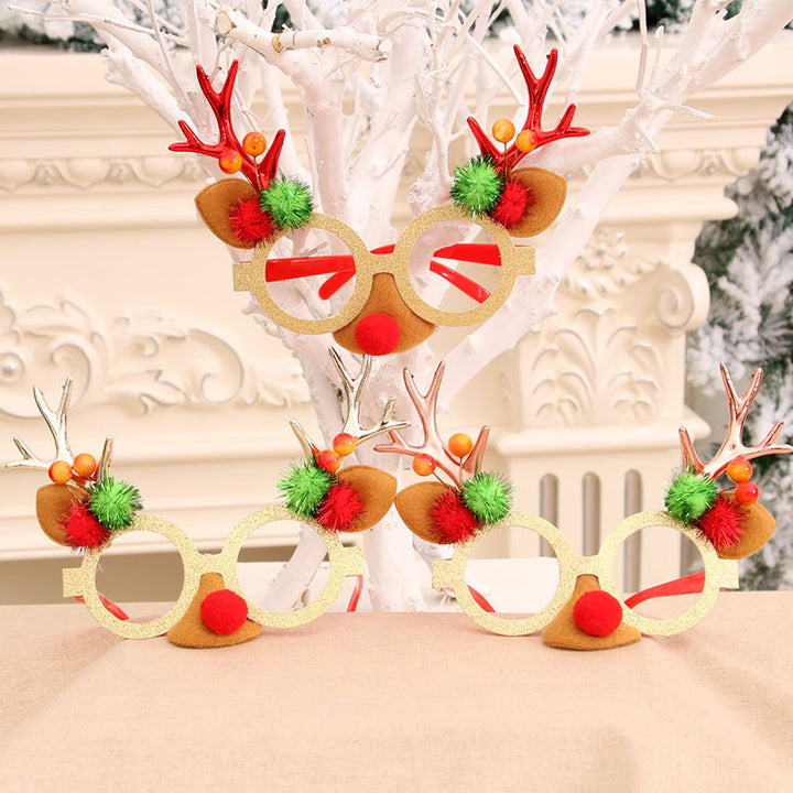 Fun Holiday-Themed Reindeer Glasses Bowlift