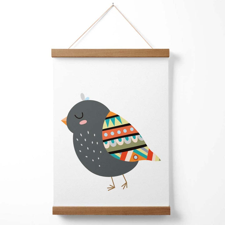 Bird Tribal Tier Poster with Hanger | Bowlift