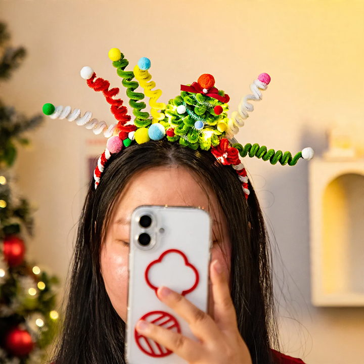 DIY Craft Kit for Christmas Table Decoration