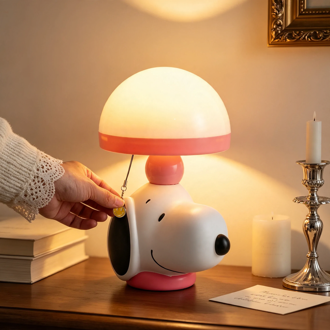 Snoopy table lamp for children's room