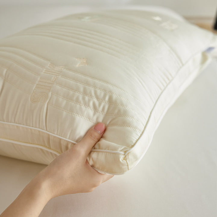 Flat pillow, 48×74 cm, natural silk