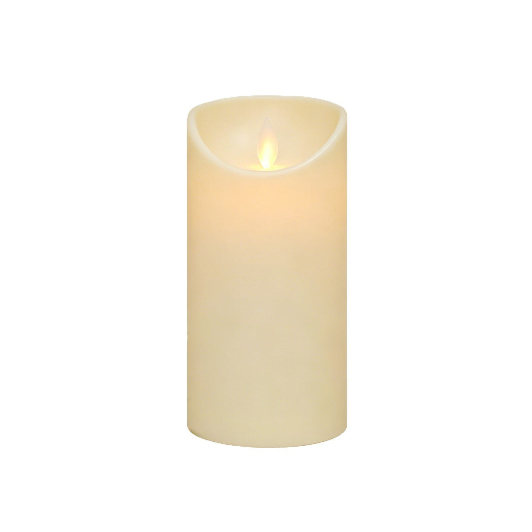 LED electronic candles in ivory appearance