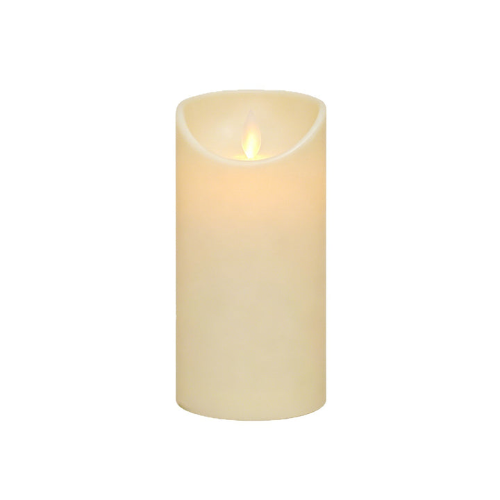 LED electronic candles in ivory appearance