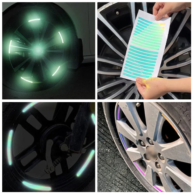 BowLift | Reflective Car Rims Stickers