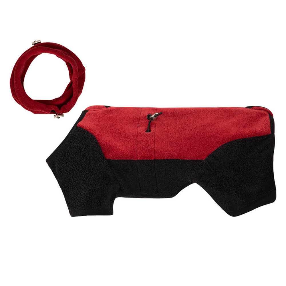 BowLift | Full Protection Polar Fleece Dog Overall with Removable Collar