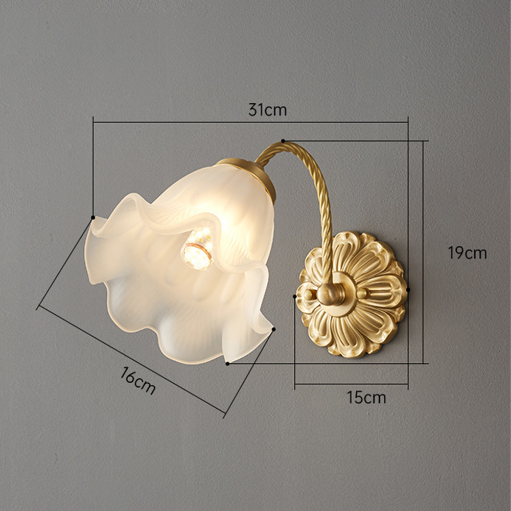 VintageGlow – Retro Glass Wall Light for Atmosphere | Bowlift