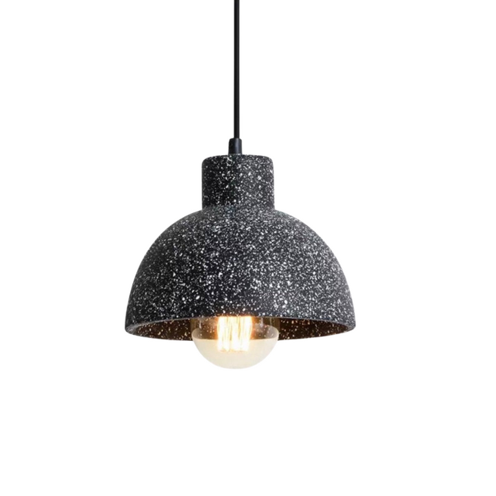 BowLift | UrbanLume – Modern Cement Hanging Lamp
