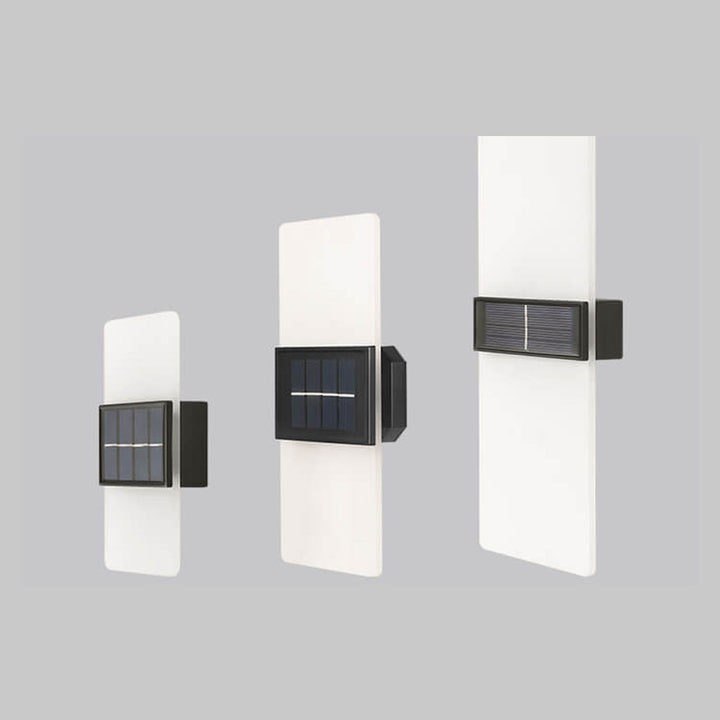 BowLift | LumaZen Solar LED Wall Lamp | Weatherproof | Solar Powered Outdoor Lighting | Garden & Patio Decor