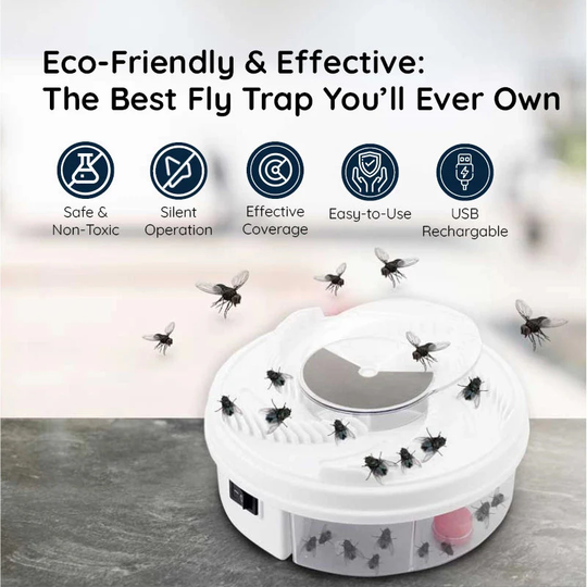 BowLift | USB Silent Fly Trap