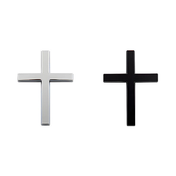 BowLift | ️ 3D Cross Metal Jesus Christ Cross Badge StickerCar Anti-Scratch Sticker
