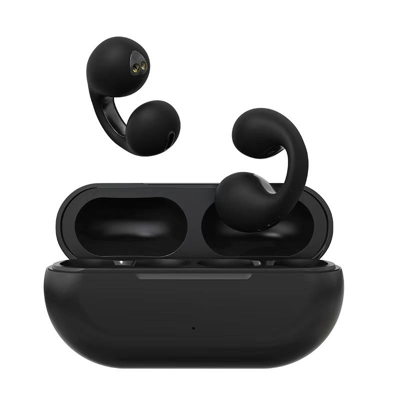 Bone conduction headphones with clip for the ear, wireless | Bowlift