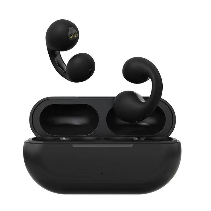 Bone conduction headphones with clip for the ear, wireless | Bowlift