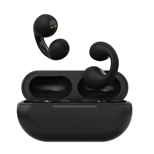 Bone conduction headphones with clip for the ear, wireless | Bowlift