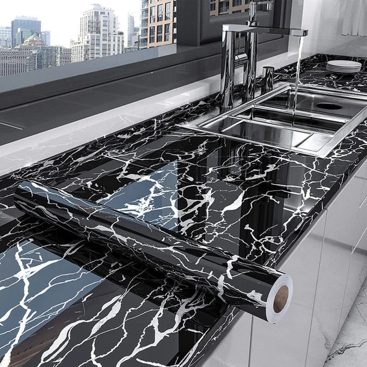 Oil-proof Marble Stickers | Bowlift
