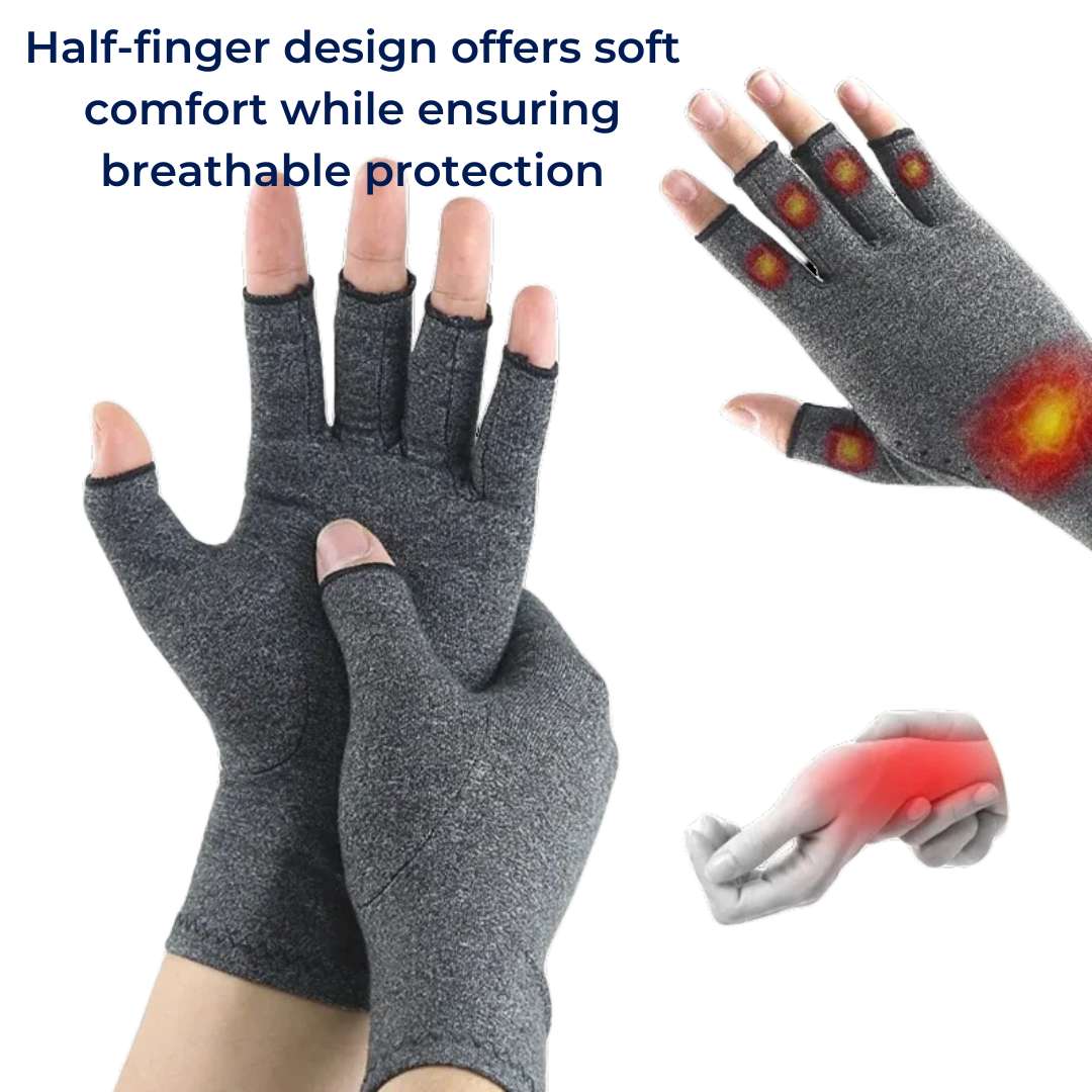 ArthriFlex Compression Gloves for Arthritis Relief | Daily Use - Improved Comfort Bowlift