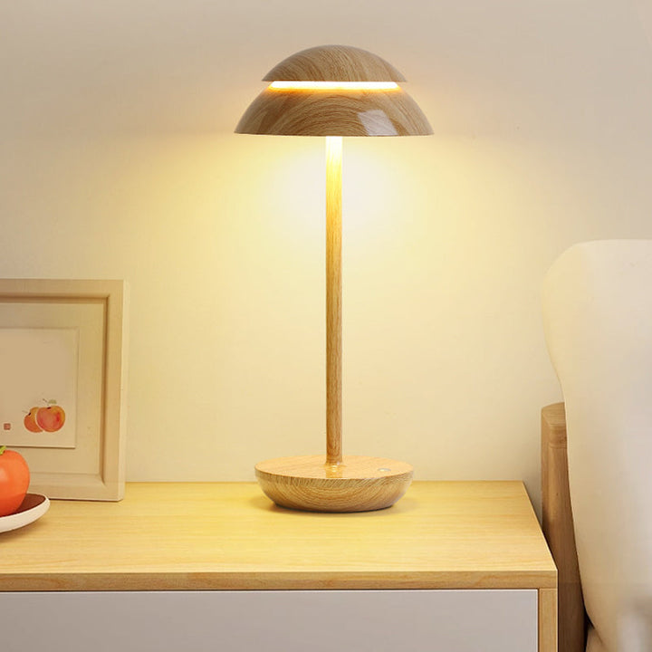 BowLift | Aurelia Noire - Rechargeable Wireless Table Lamp with Built-in LED Lighting and Battery