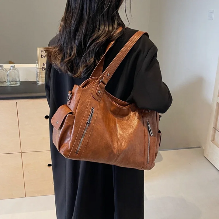 BowLift | Women’s Classic Multi-Compartment Shoulder Bag – Alma