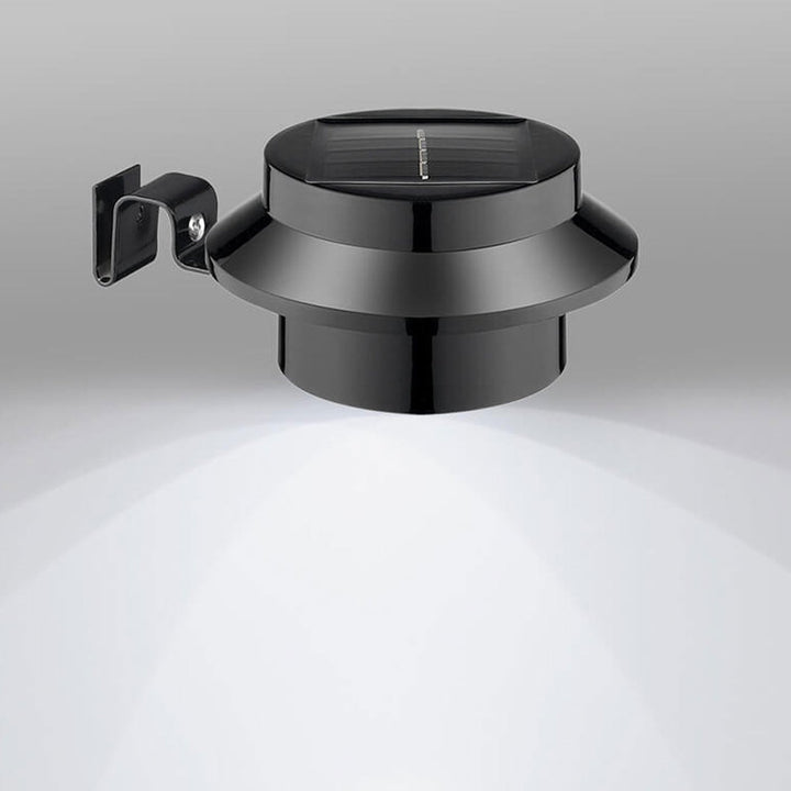 Solar Cylinder LED Outdoor Waterproof Fence Wall Sconce Lamp | Bowlift