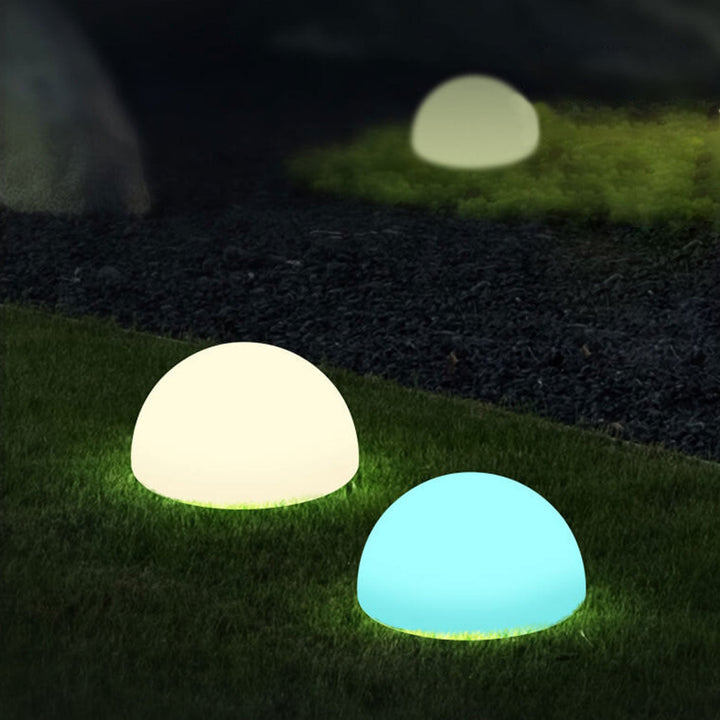 Solar Waterproof PE Spherical LED Outdoor Decorative Lawn Light | Bowlift