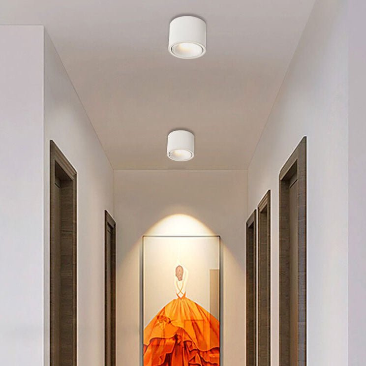 BowLift | Origo Minimalistic LED Ceiling Light - Adjustable Round Recessed Lamp