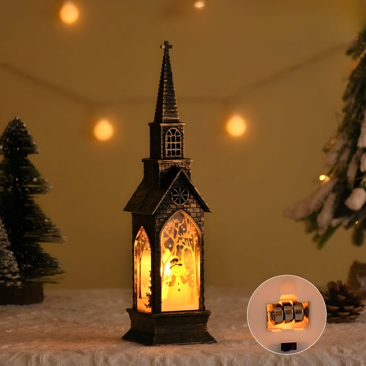 HolidayGlow Light - Modern Christmas Ornament LED Light | Bowlift