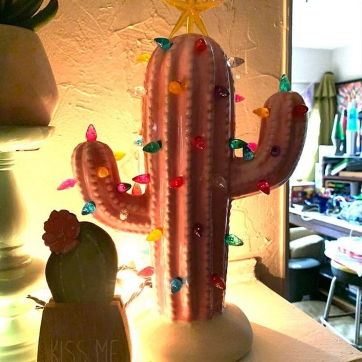BowLift | Vintage Christmas Luminous Cactus