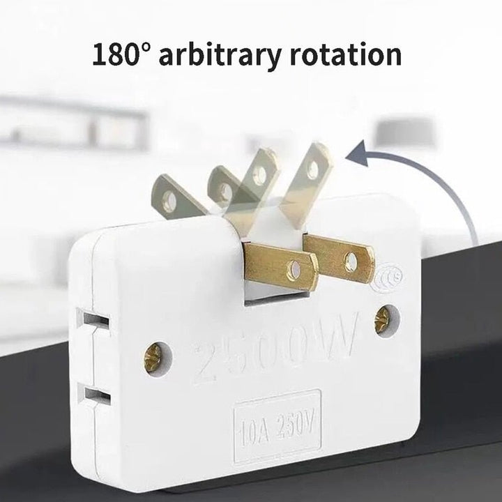 BowLift | 180 Rotating 3 Way Flat Wall Outlet