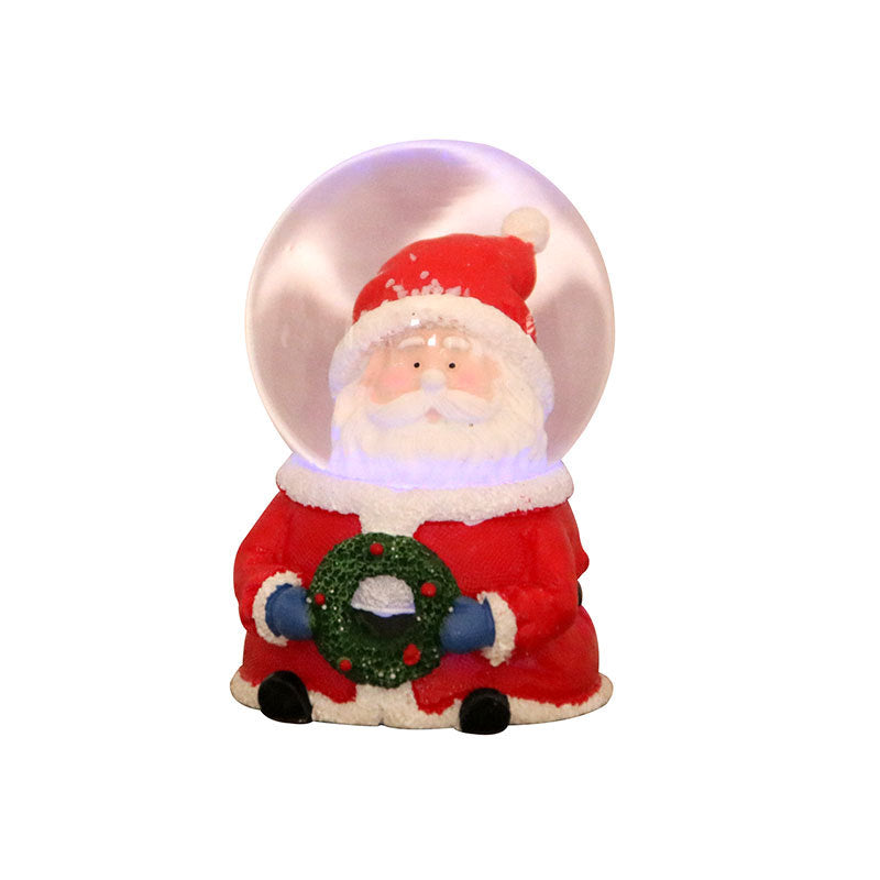 LED Light-Up Santa Figurine Bowlift