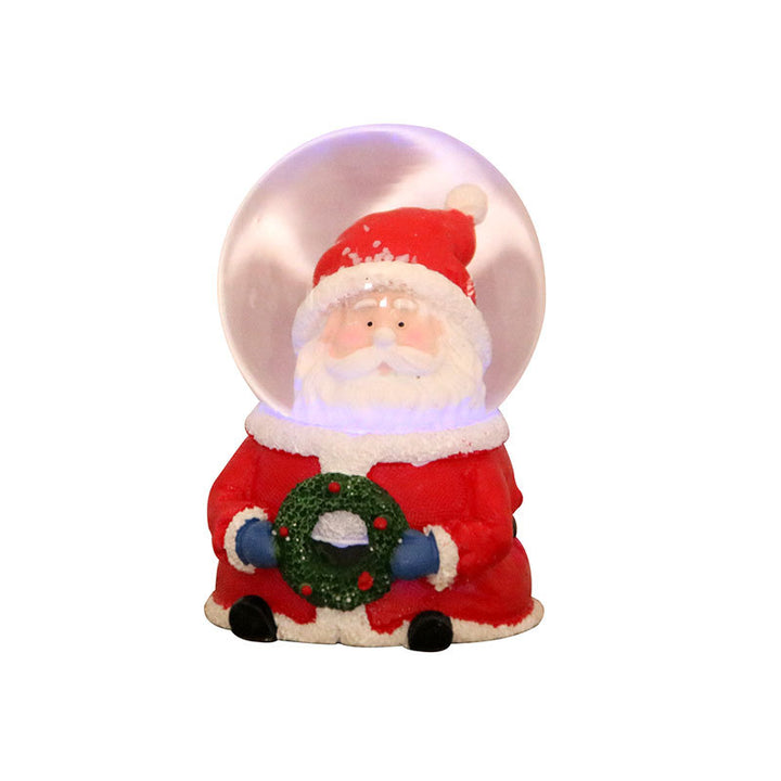 LED Light-Up Santa Figurine Bowlift