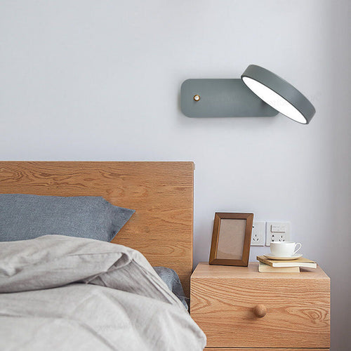 BowLift | IllumiTurn – Nordic LED Rotatable Wall Light | Macaron Design | Adjustable Lighting