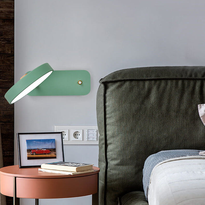 BowLift | IllumiTurn – Nordic LED Rotatable Wall Light | Macaron Design | Adjustable Lighting