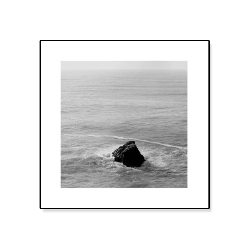 BowLift | Dark Photography Seascape Art Print Textured Contemporary Living Room Furniture Wall Decor