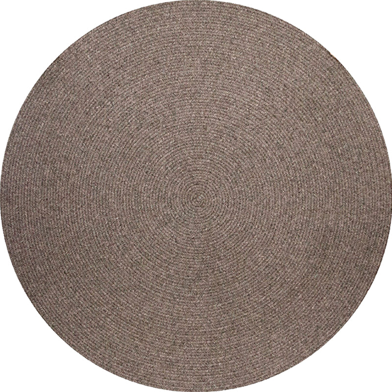 BowLift | Simple rustic carpet wool plain carpet machine washable pet-friendly non-slip carpet for the bedroom