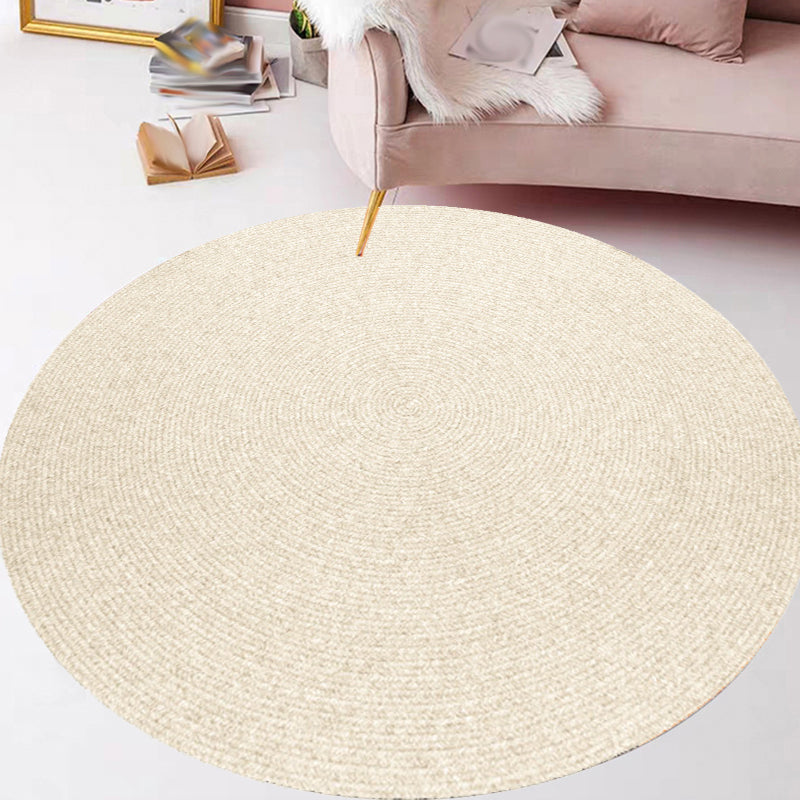 BowLift | Simple rustic carpet wool plain carpet machine washable pet-friendly non-slip carpet for the bedroom