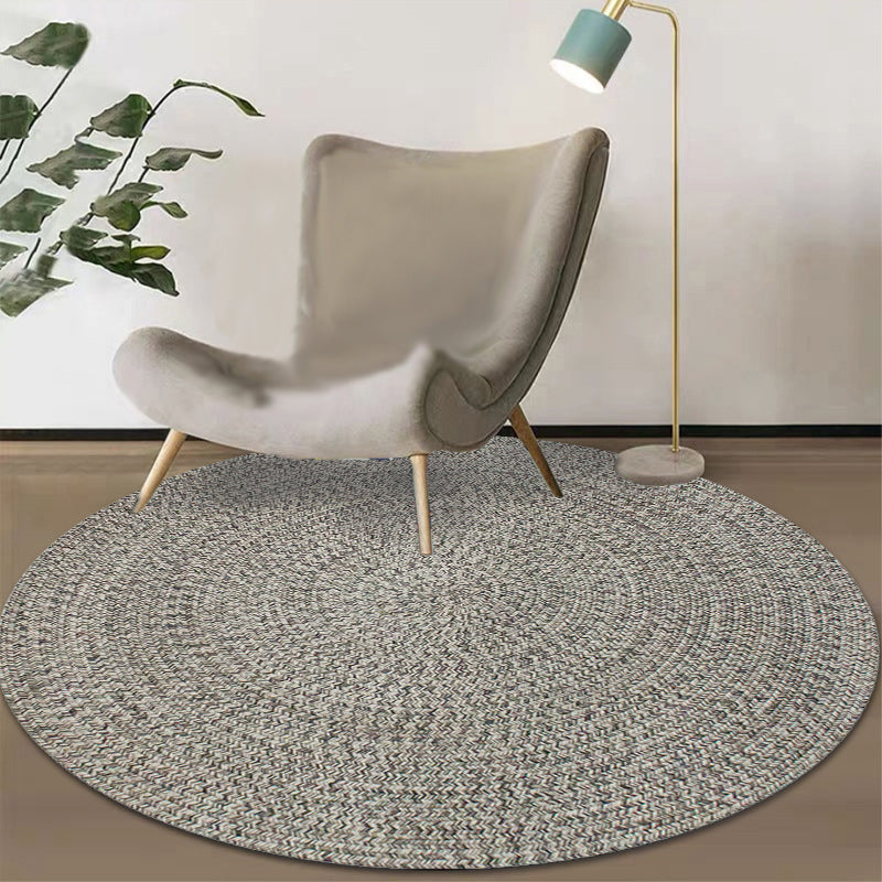 BowLift | Rustic Solid Area Rug Polypropylene Rug Non-Slip Back Washable Pet-Friendly Carpet for Home