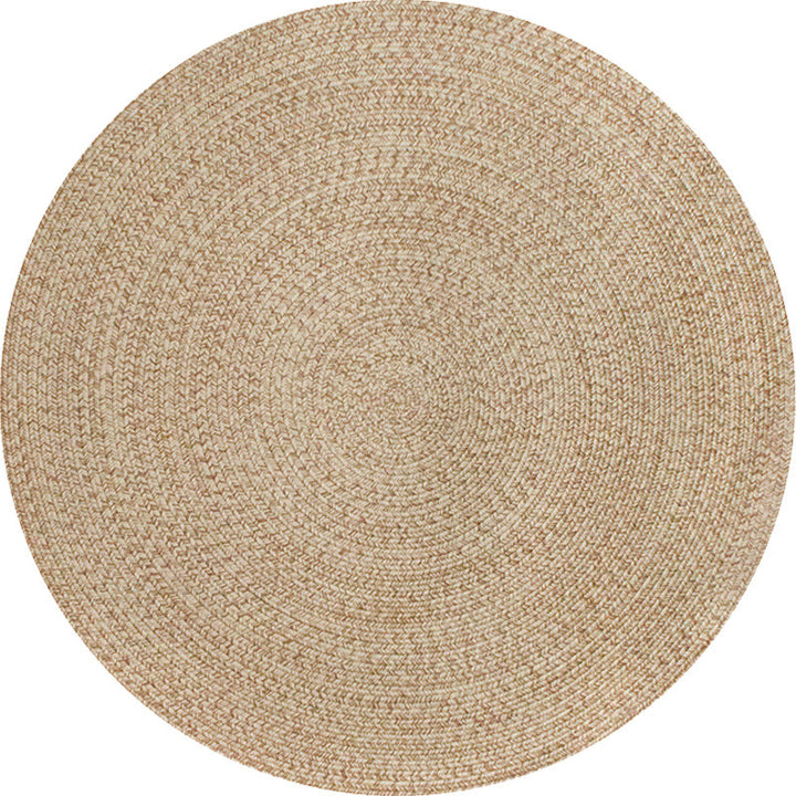 BowLift | Rustic Solid Area Rug Polypropylene Rug Non-Slip Back Washable Pet-Friendly Carpet for Home