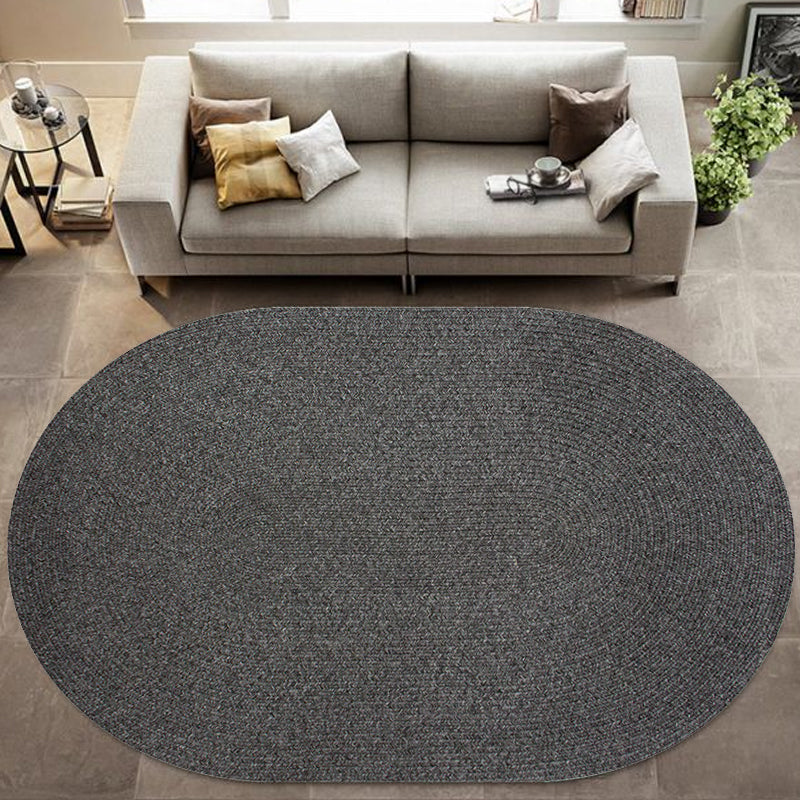 BowLift | Solid Color Carpet Polypropylene Country Carpet Washable Non-Slip Pet Friendly Area Rug for Living Room