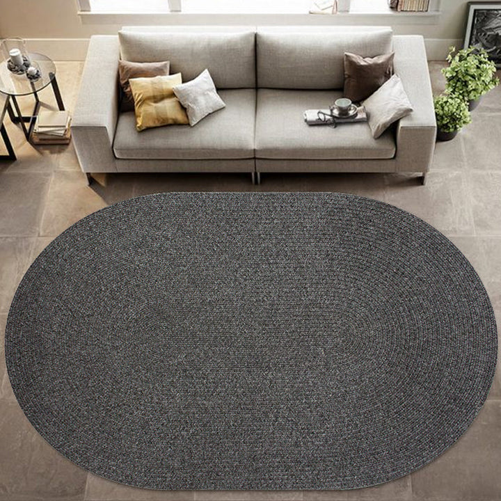 BowLift | Solid Color Carpet Polypropylene Country Carpet Washable Non-Slip Pet Friendly Area Rug for Living Room