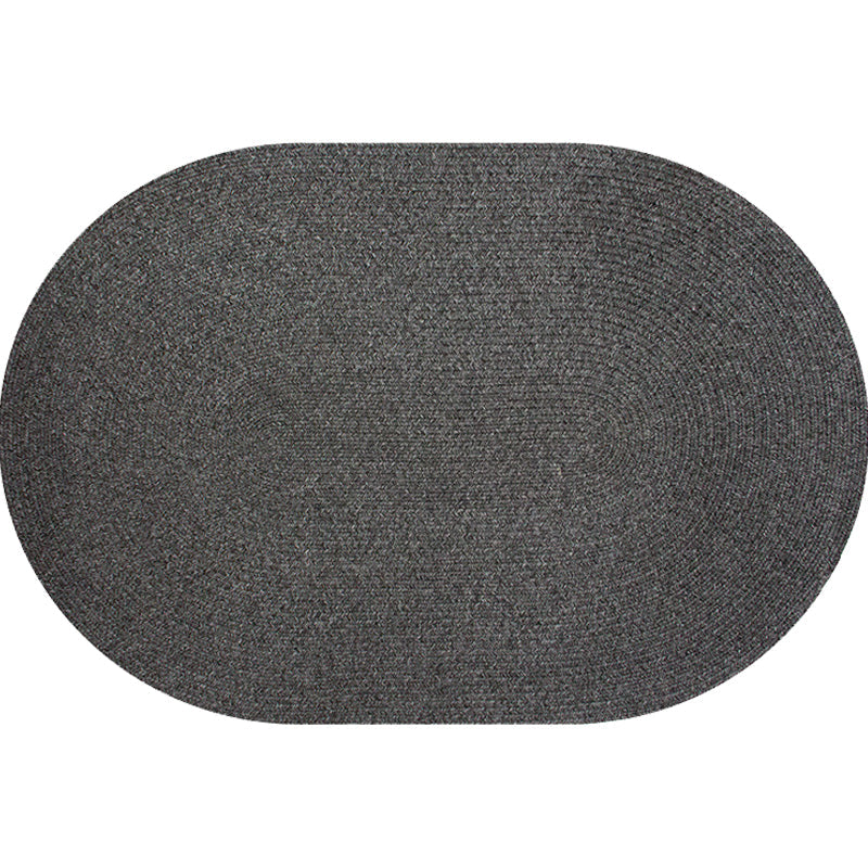 BowLift | Solid Color Carpet Polypropylene Country Carpet Washable Non-Slip Pet Friendly Area Rug for Living Room