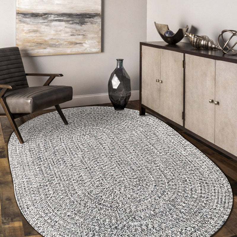 BowLift | Solid Color Carpet Polypropylene Country Carpet Washable Non-Slip Pet Friendly Area Rug for Living Room