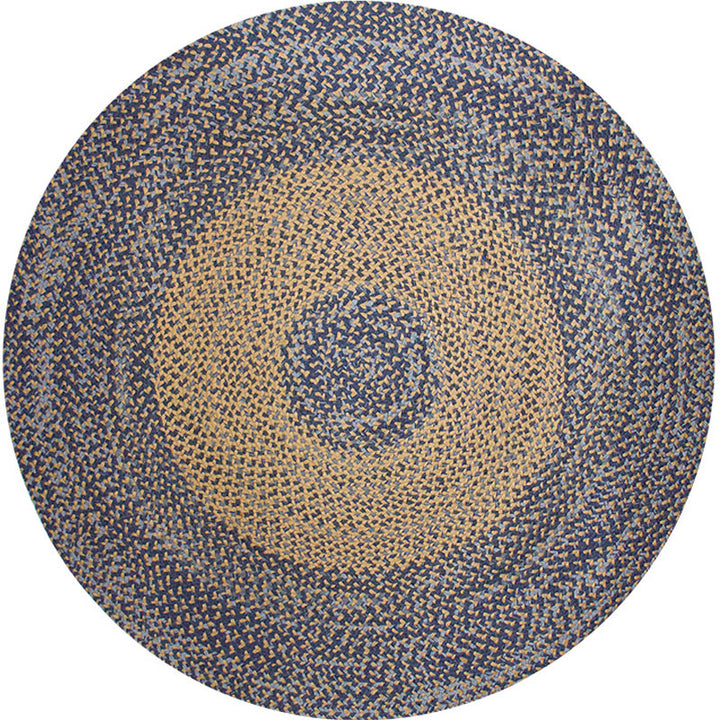 BowLift | Stylish Country Rug Gray Circle Pattern Rug Pet Friendly Non-Slip Washable Rug for Decoration