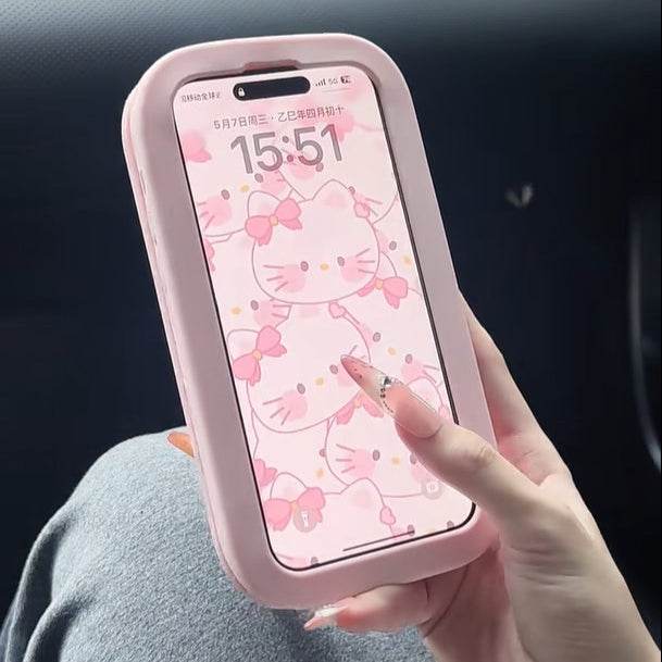 BerryGuard Silicone Mirror Case — All-round safe protection with a stylish mirror for carefree elegance | Bowlift