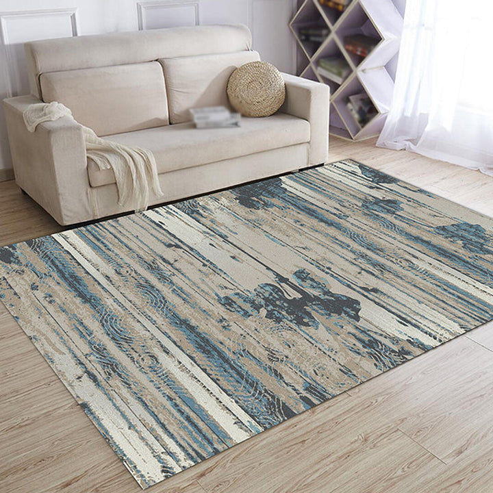 BowLift | Multicolor Abstract Carpet Polyester Industrial Carpet Pet Friendly Washable Non-Slip Rug for Living Room