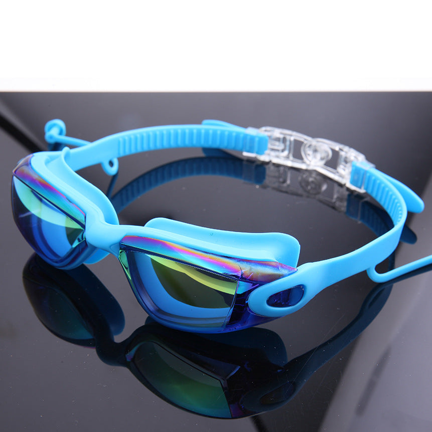 Premium Swim Goggles with UV Protection and Anti-Fog Technology Bowlift
