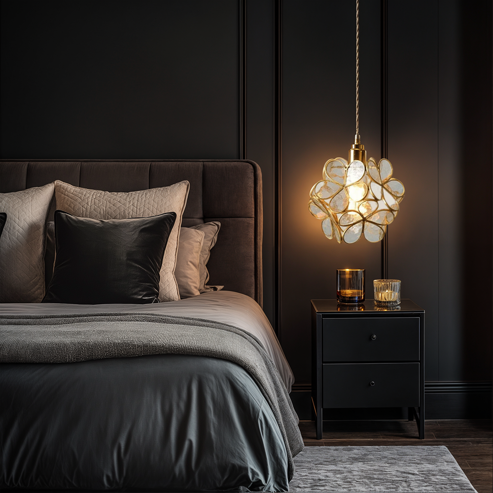 BowLift | Modern Flower Shape Glass LED Pendant Lamp