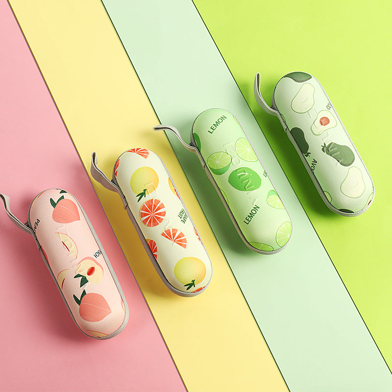 Women's compact and trendier rain protection in fruit design Bowlift