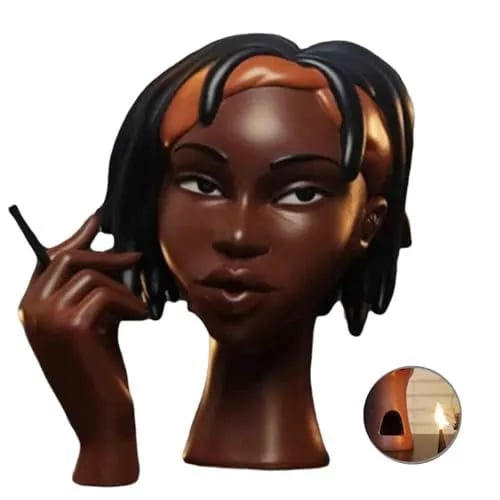 BowLift | Head Incense Burner Black Woman