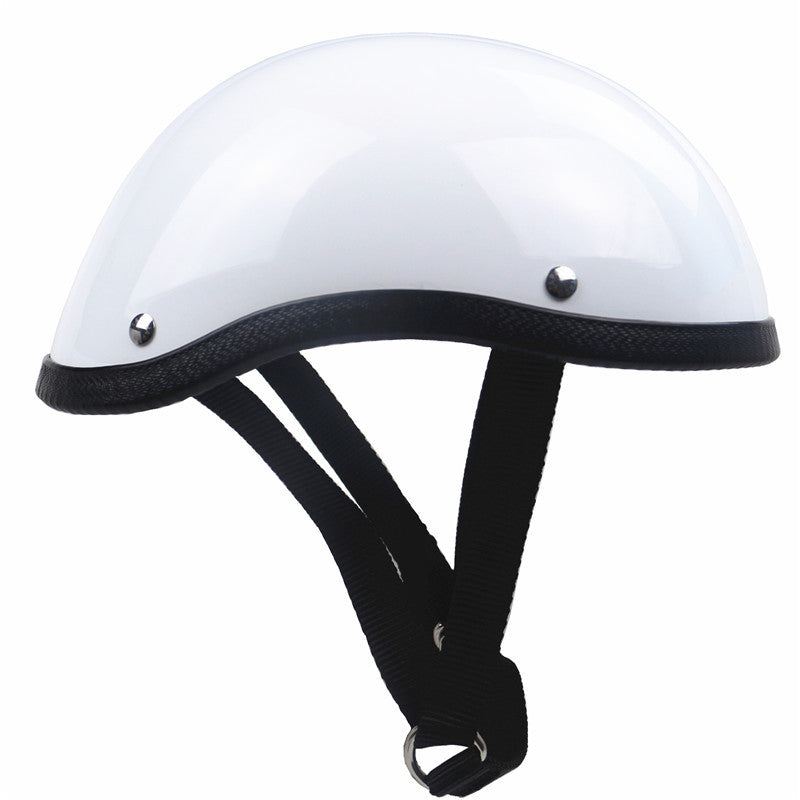 Classic Vintage Motorcycle Helmet Bowlift